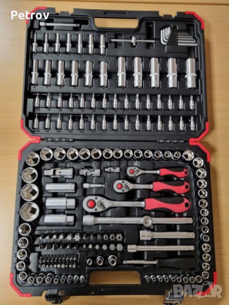 GEDORE red - R45603172 - 1/2" + 3/8" + 1/4" !!! 172 части !!! ЧИСТО НОВА !!! DEUTSCHLAND / GERMANY !, снимка 1