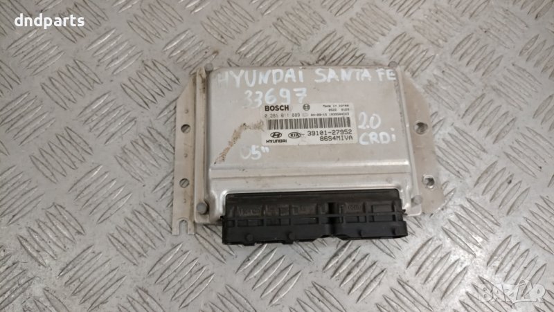 Компютър Hyundai Santa Fe 2.0CRDi 2005г. 39101-27952 0281011889 , снимка 1