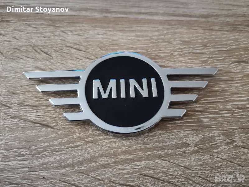 Мини Купър MINI Cooper емблема лого нов стил, снимка 1