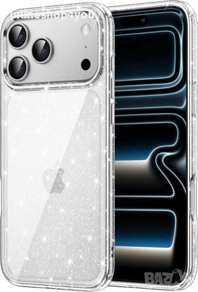 Блестящ Кейс Glitter Case за Apple iPhone 17 Pro / Max, снимка 1
