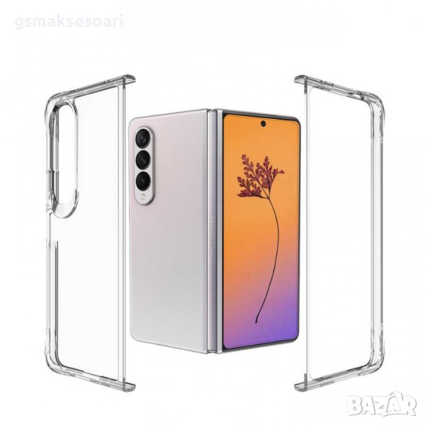 Samsung Galaxy Z Fold4 - Прозрачен Кейс Гръб, снимка 1
