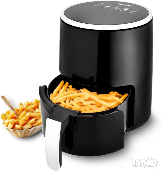 Венга! mini air fryer, 2,5 л, регулируем термостат 80-200°C, 60-минутен таймер, снимка 1