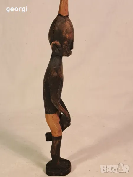 Африканска дървена фигура дърворезба 22//3, снимка 1