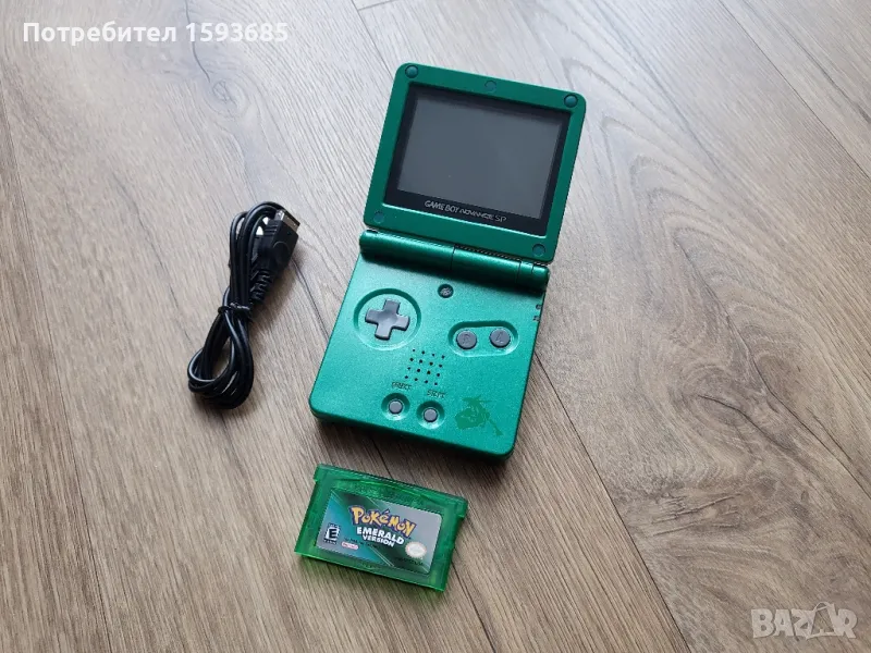 Nintendo Game Boy Advance SP - Pokémon Emerald , снимка 1