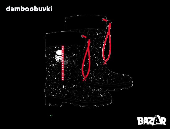 Детски гумени ботуши Star Wars, снимка 1