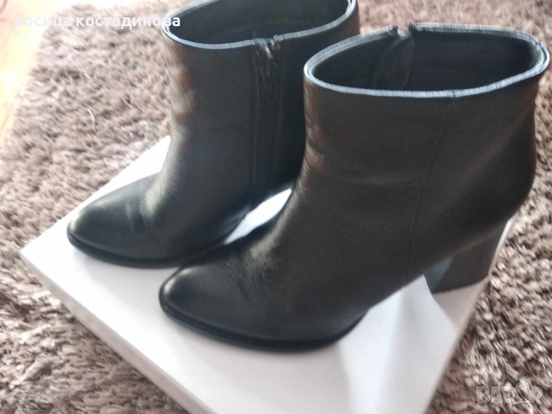 Дамски кожени боти № 38, снимка 1