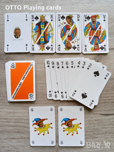 Стари карти за игра, снимка 1