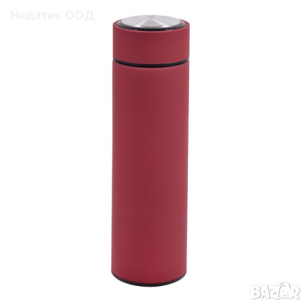 Термос, Неръждаема стомана, 450мл, Бордо/ мат, снимка 1