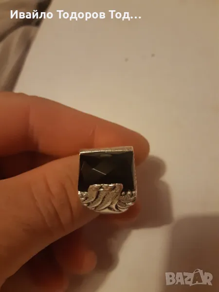 Уникален сребърен пръстен ръчна изработка , снимка 1