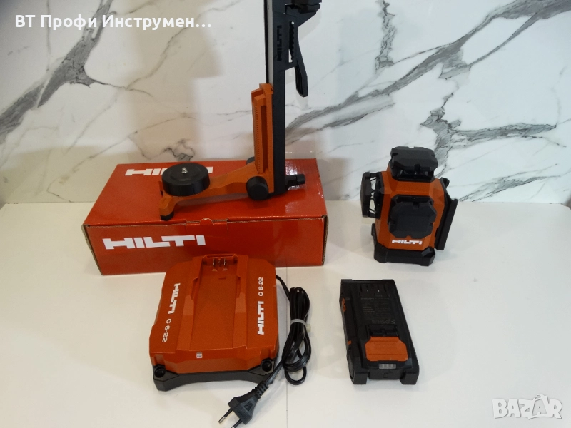 2025 - Hilti PM 50 - 22 / Nuron - Мултилинеен лазерен нивелир, снимка 1