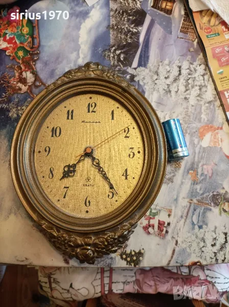 съветски кварцов часовник работещ, снимка 1