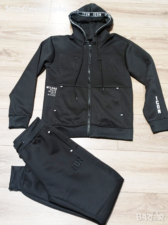 Мъжки екип код 01 -  черен, снимка 1