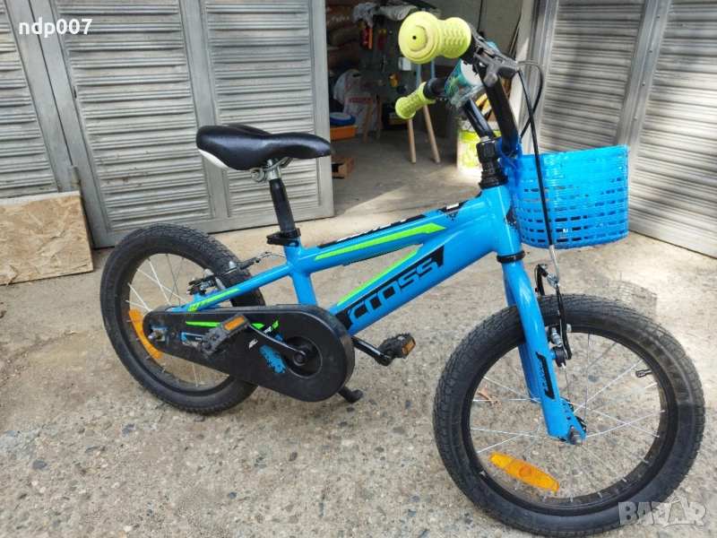 Детски алуминиев велосипед Cross 16", снимка 1
