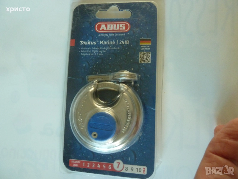 катинар Abus нов, снимка 1