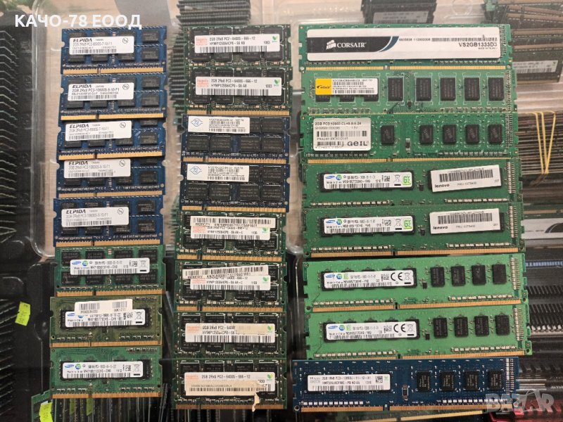 РАМ памети DDR3 и DDR2 2GB, снимка 1