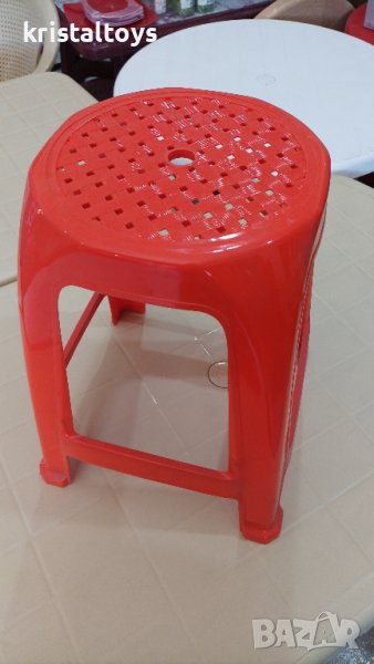 Табуретка пластмасова първична пластмаса, снимка 1