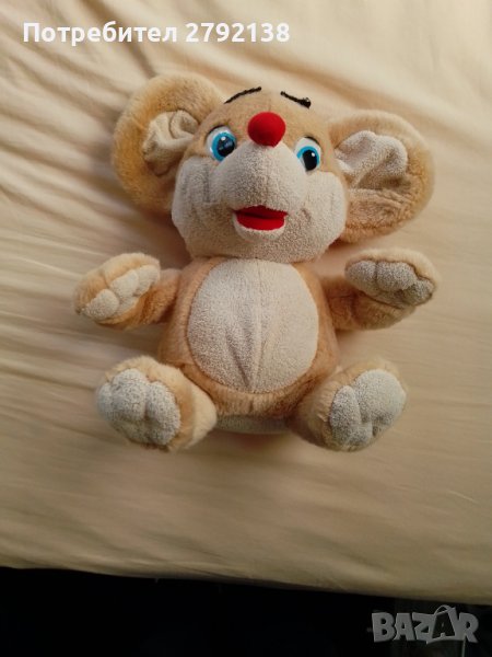 Плюшено мишле 35 см височина, снимка 1
