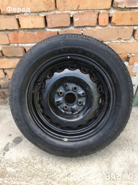 Резервна гума с джанта 185/60/14 за тойота toyota 4x100 4х100, снимка 1