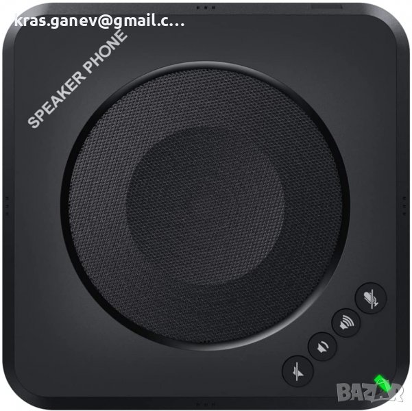 AIRHUG USB високоговорител микрофон - USB конферентен високоговорител - преносим за домашен офис, снимка 1