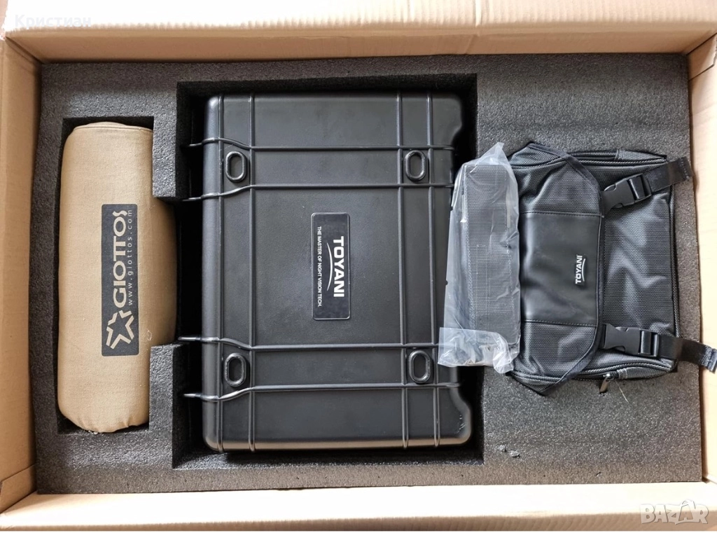 Професионална камера за нощно виждане Toyani TA-JY500 – 500м обхват, HD запис | НОВА, снимка 1