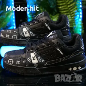 Louis Vuitton унисекс сникърси висок клас реплика, снимка 1