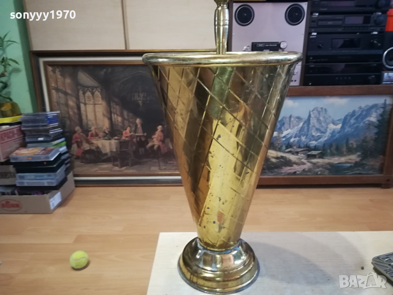 ПОСТАВКА ЗА ЧАДЪРИ В ЦВЯТ ЗЛАТО ОТ ГЕРМАНИЯ 1403241215, снимка 1