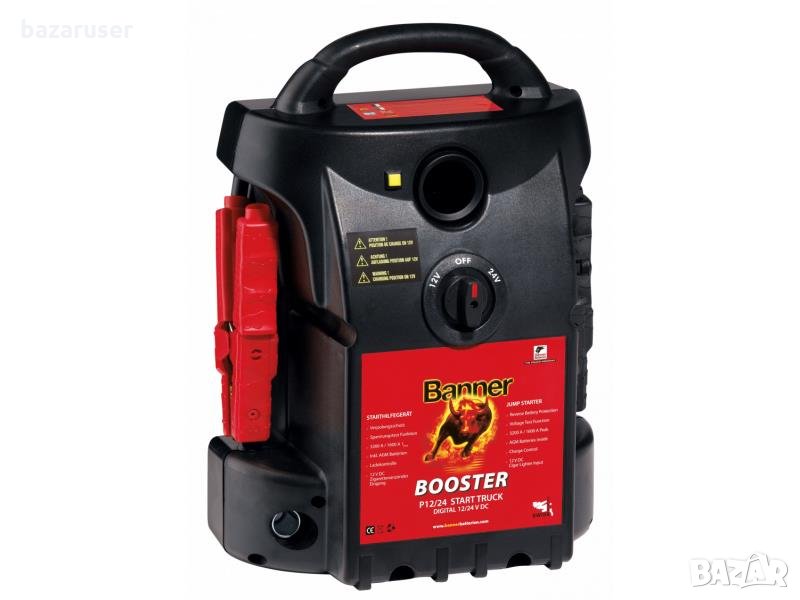Професионално Стартово Устройство(Booster) Banner 12V/24V, 1600A/3200A, снимка 1