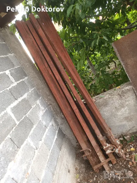 Железни колове за ограда 22 броя, снимка 1