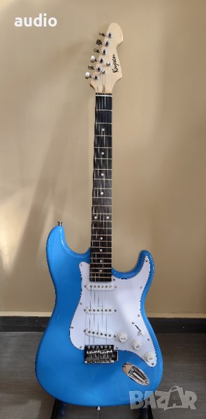 Електрическа китара син цвят, снимка 1