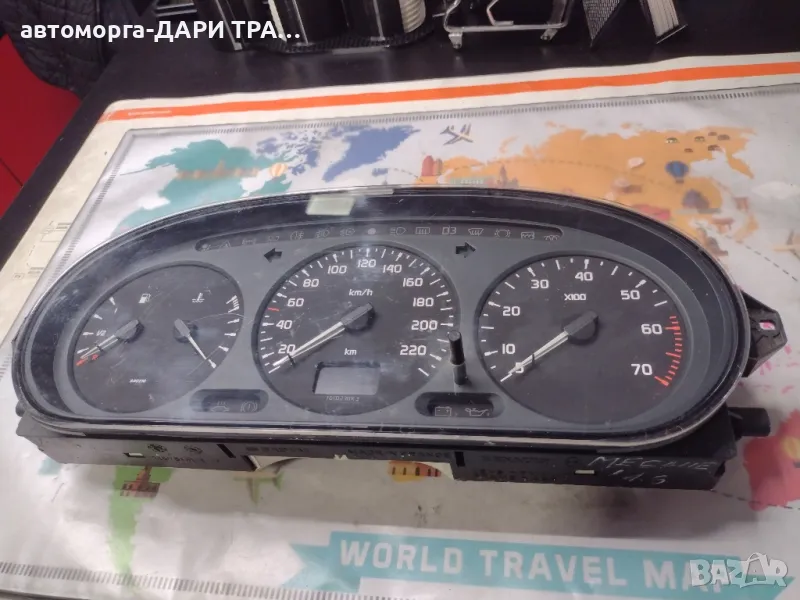 Табло уредно (километраж)за Рено Меган 1 Бензин 1997г.  , снимка 1