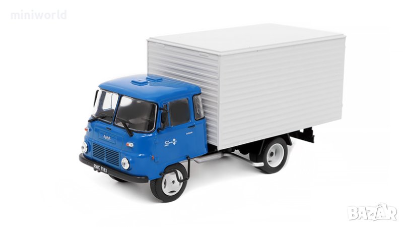 Robur LO 3000 фургон 1973 - мащаб 1:43 на DeAgostini моделът е нов в блистер, снимка 1