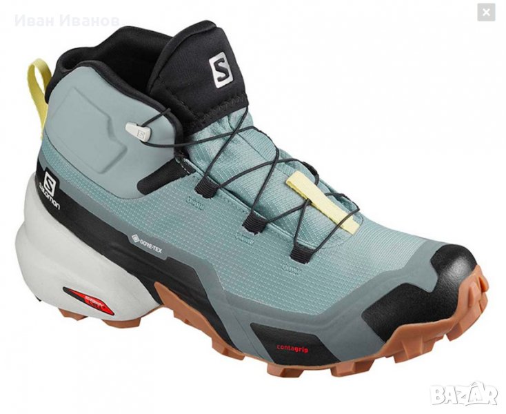 туристически обувки за бягане Salomon Cross Hike GTX GORE-TEX mid  номер 39-39,5, снимка 1