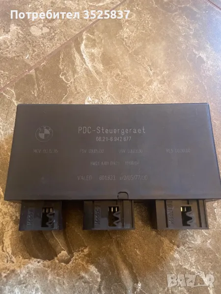 BMW e60 e61 парктроник модул bmw 66.21-6 942 677, снимка 1