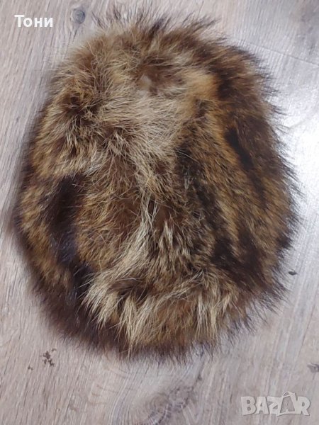 Шапка естествен косъм от лисица , снимка 1