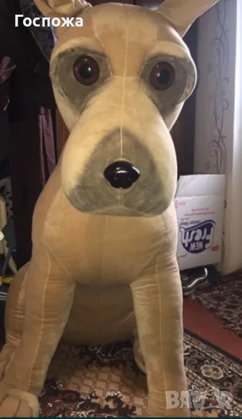 Плюшено куче 1 метър и 15 см, снимка 1