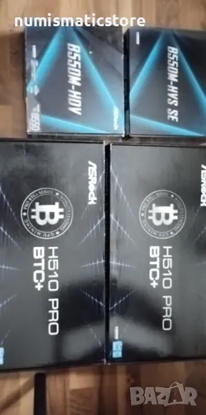 дънна платка ASRock H510 Pro BTC+ и процесор Intel® Celeron® G5905 asus dell hp, снимка 1