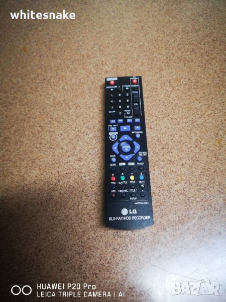 LG AKB73615501 Original Remote Control for BLU-RAY / HDD Recorder , снимка 1
