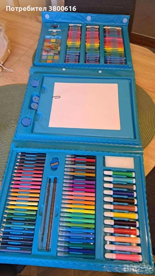 Комплект за рисуване от 208 части, снимка 1