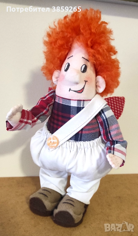 Кукла Карлсон. Фрекен Бок. Ръчно изработена., снимка 1