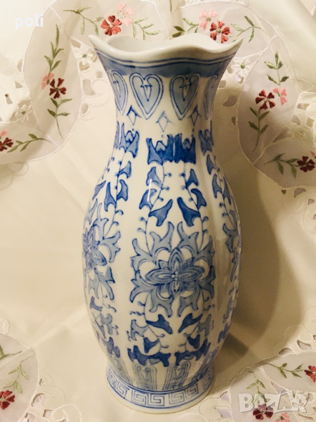 китайска порцеланова ваза, снимка 1