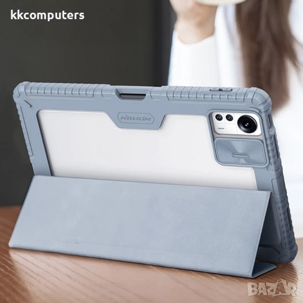Xiaomi Pad 5 Pro 12.4 (2022) NILLKIN Удароустойчив Калъф и Протектор, снимка 1