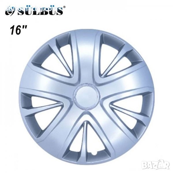 Комплект тасове Automat 428, Тасове за автомобил 16 цола, Сив, 4 броя, снимка 1