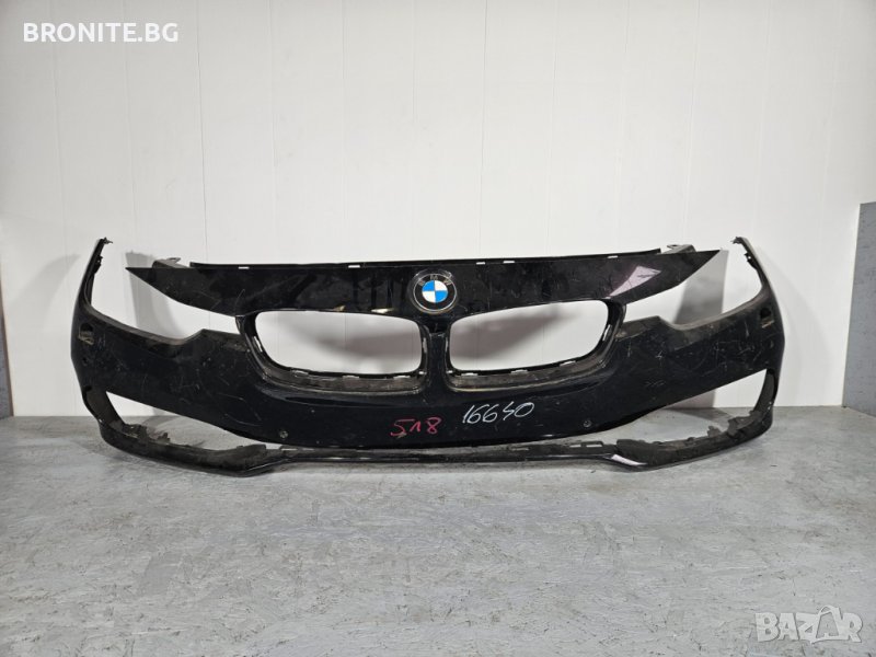 Предна броня за BMW 3 F30 F31 LCI БМВ 3 Ф30 Ф31 2015 – 2018 ФЕЙСЛИФТ 51117397622, снимка 1