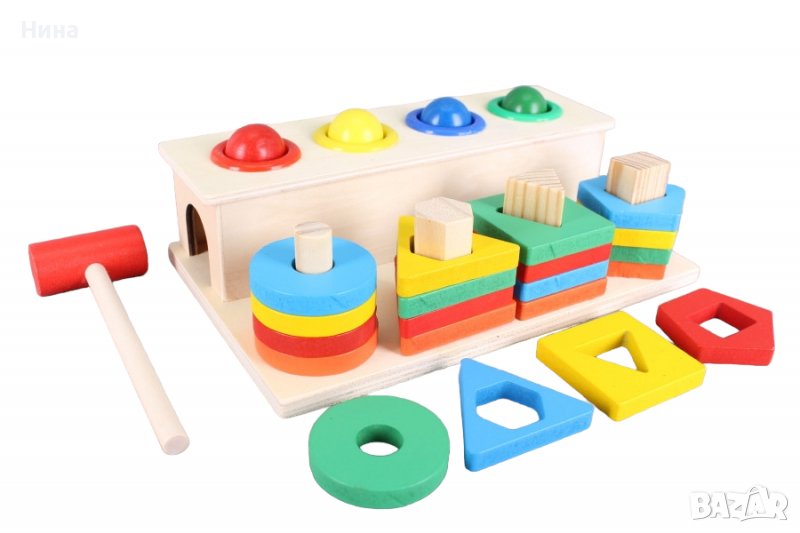 2 в 1 Игра с чукче- сортер, снимка 1