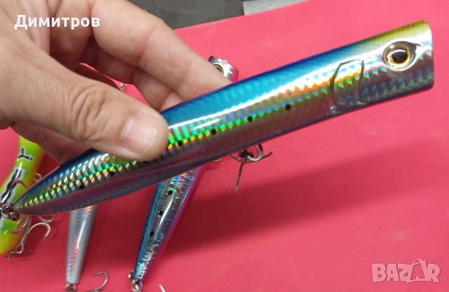 Попери примамки за морски риболов, снимка 5 - Такъми - 53927515