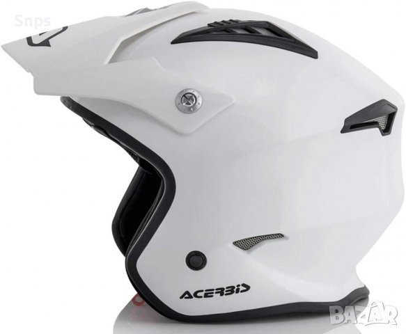 Каска за мотор Acerbis , XS (53/54), бяла, снимка 5 - Аксесоари и консумативи - 37724265