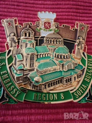 Отряд за морска охрана на USMC MSG София България Challenge Coin. , снимка 11 - Колекции - 50550228