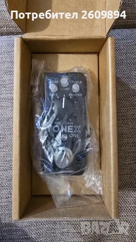 Tonex One mini modeling amp and еffects / Китарен Моделинг процесор , снимка 3 - Китари - 56080284