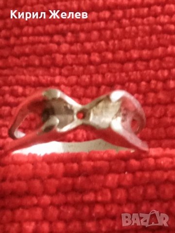 СТАР СРЕБЪРЕН ПРЪСТЕН СРЕБРО 925 АРТ НУВО СТИЛ 25263, снимка 2 - Пръстени - 34616578