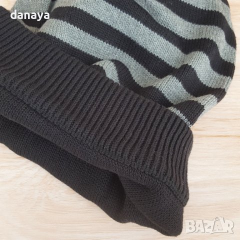 3276 Плетена зимна шапка на райета унисекс шапка, снимка 5 - Шапки - 38919405